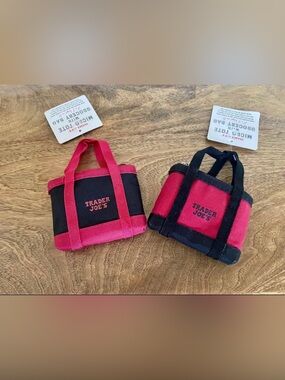 Trader Joe's Micro Tote with Reusable Grocery Bag - price/tote, 2 colour options